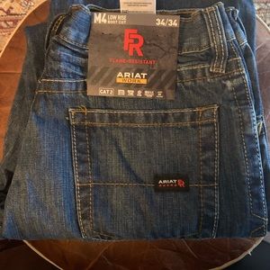 Men’s Ariat FR Low Rise Boot Cut Work Jeans 34x34